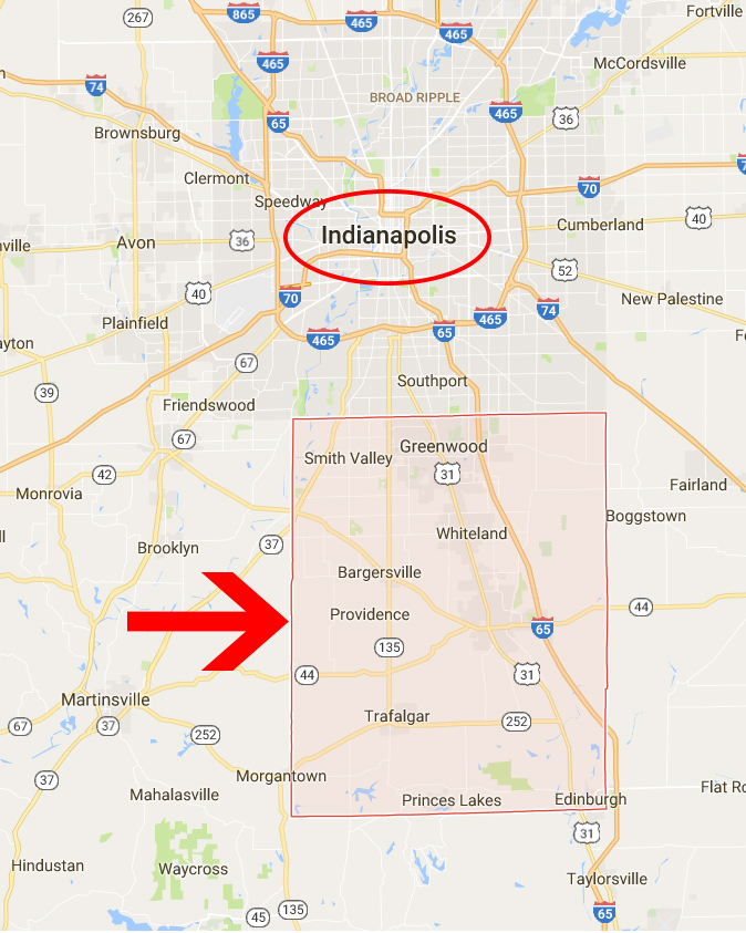 Indianapolis Map 